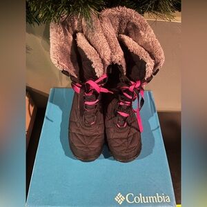 COLUMBIA Youth Girls Powder Summit Waterproof Boots